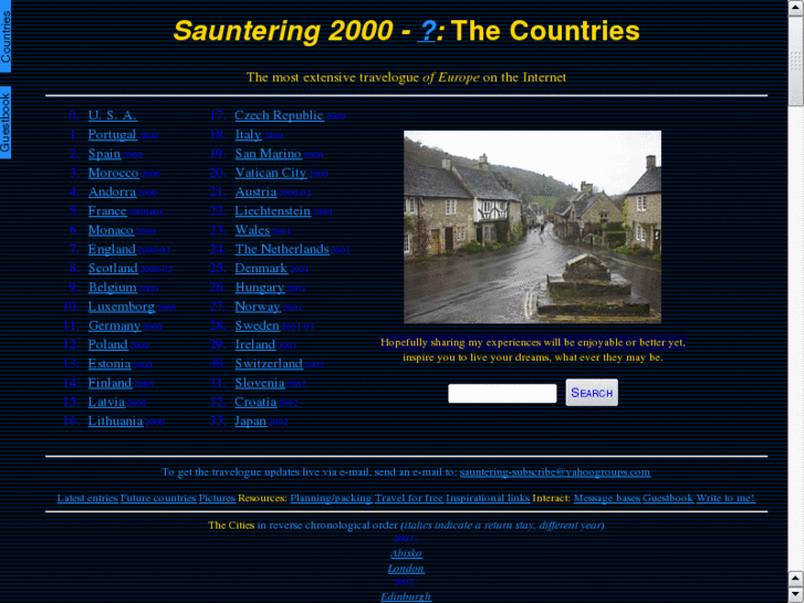 www.sauntering.com