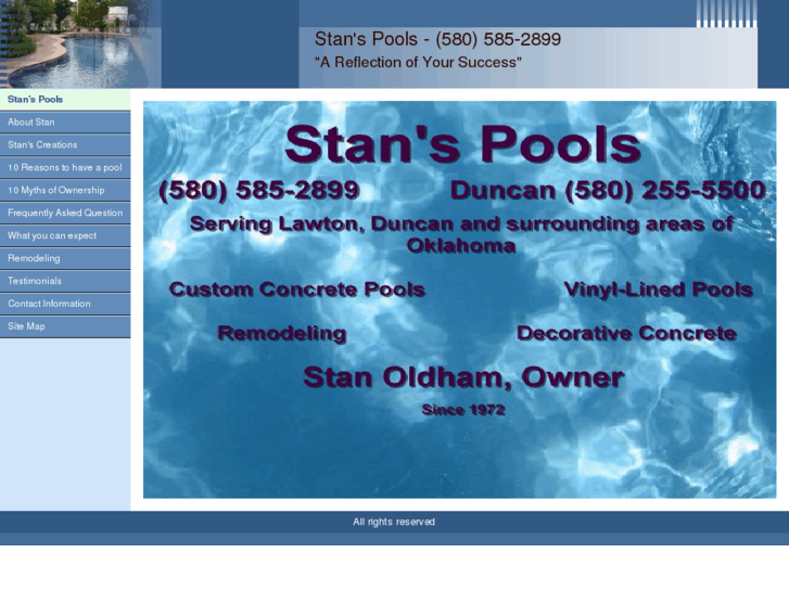 www.stanspools.net