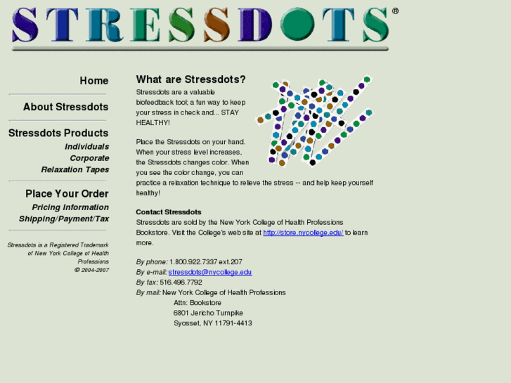 www.stressdots.net