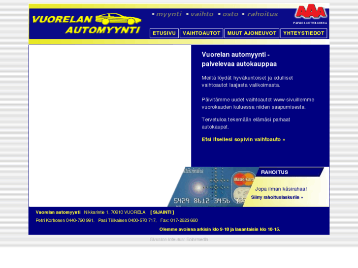 www.vuorelanautomyynti.com