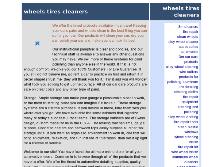 www.wheels-tires-cleaners.com