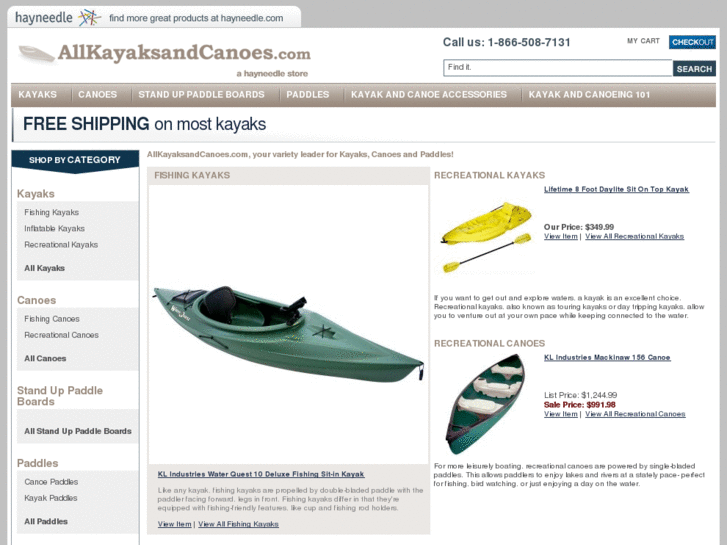 www.allkayaksandcanoes.com