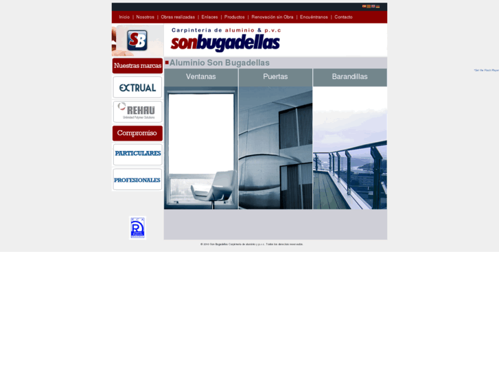 www.aluminiosonbugadellas.es