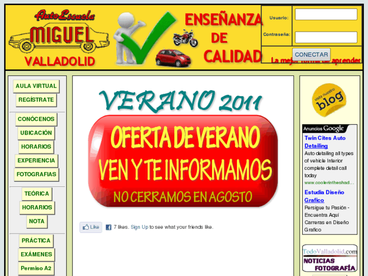 www.autoescuelamiguel.com