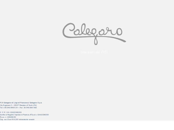 www.calegaro.net