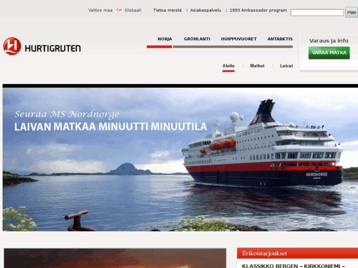 www.hurtigruten.fi