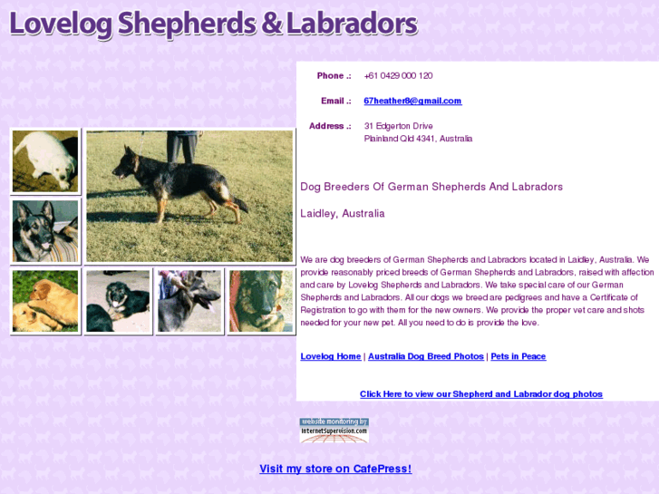 www.lovelog-shepherds-labradors.com