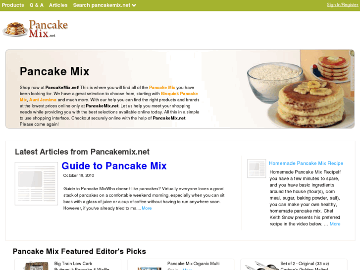 www.pancakemix.net