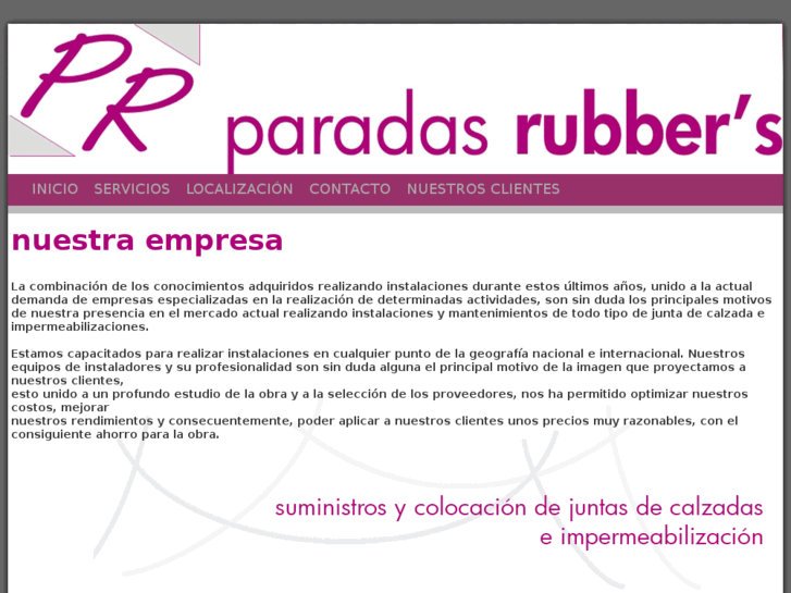 www.paradasrubbers.es