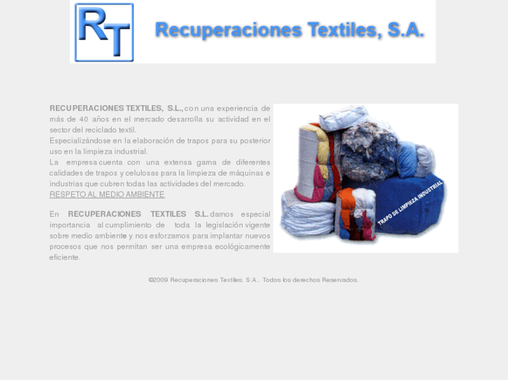 www.recuperacionestextiles.com