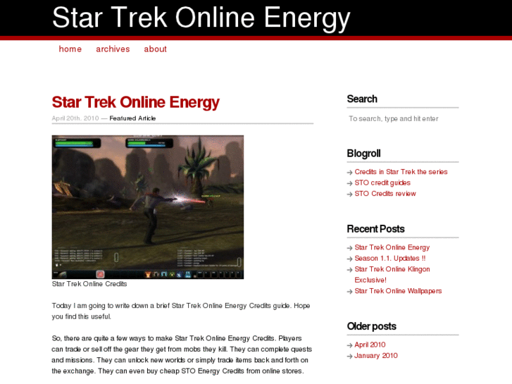 www.startrekonlineenergy.org