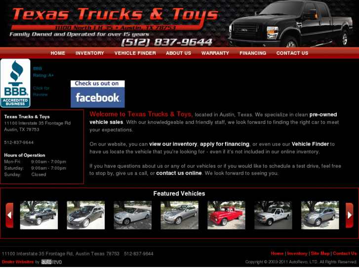 www.texastrucksandtoys.com