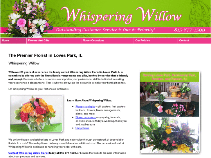 www.whisperingwillowflorist.net