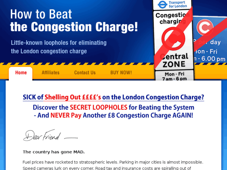 www.beat-congestion-charge.com