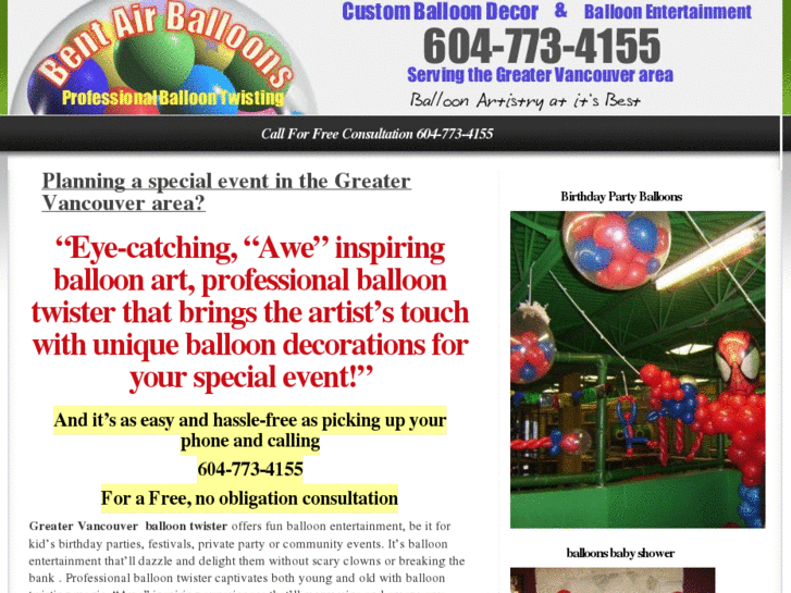 www.bentairballoons.com