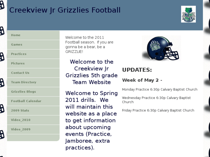 www.creekview-grizzlies-football.com