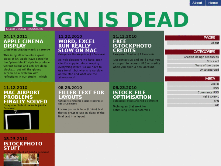 www.designisdead.co.uk