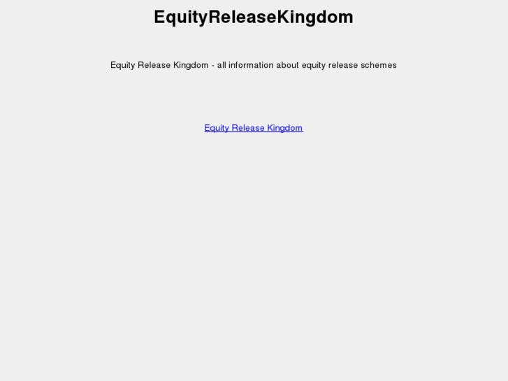 www.equityreleasekingdom.co.uk