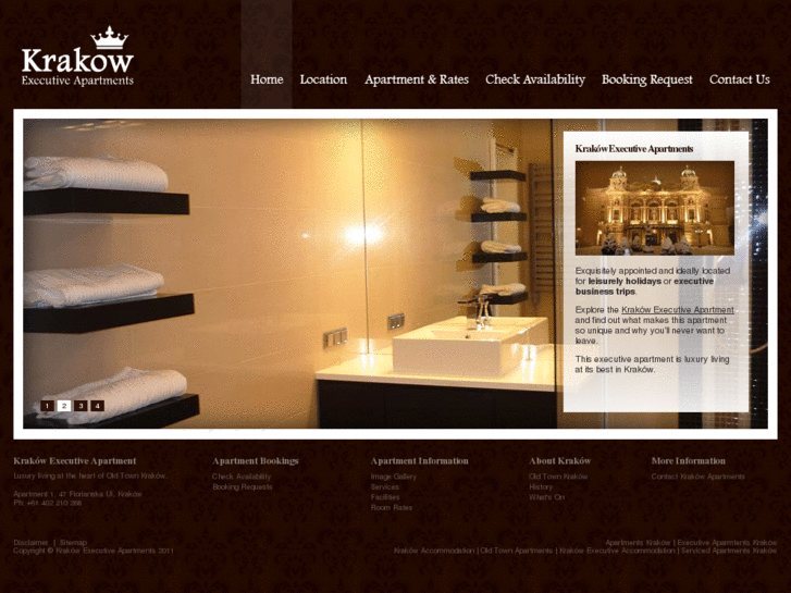 www.krakowexecutiveapartments.com