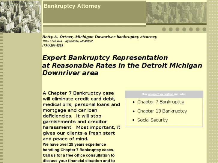 www.michigandownriverbankruptcyattorney.com