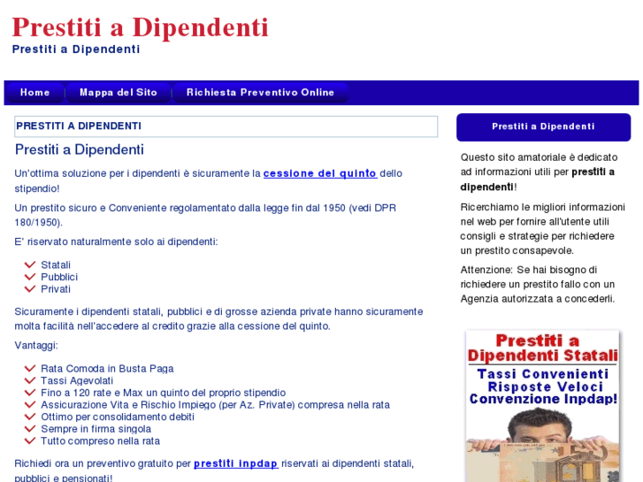 www.prestitiadipendenti.biz