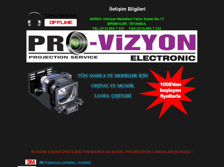 www.projeksiyon-lamba.com