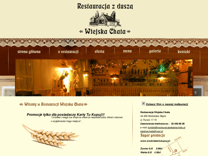 www.restauracjawiejskachata.pl