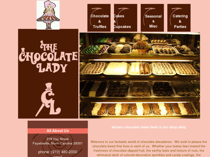 www.carolinachocolatelady.com