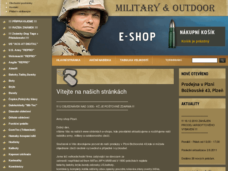 www.eshop-army.cz