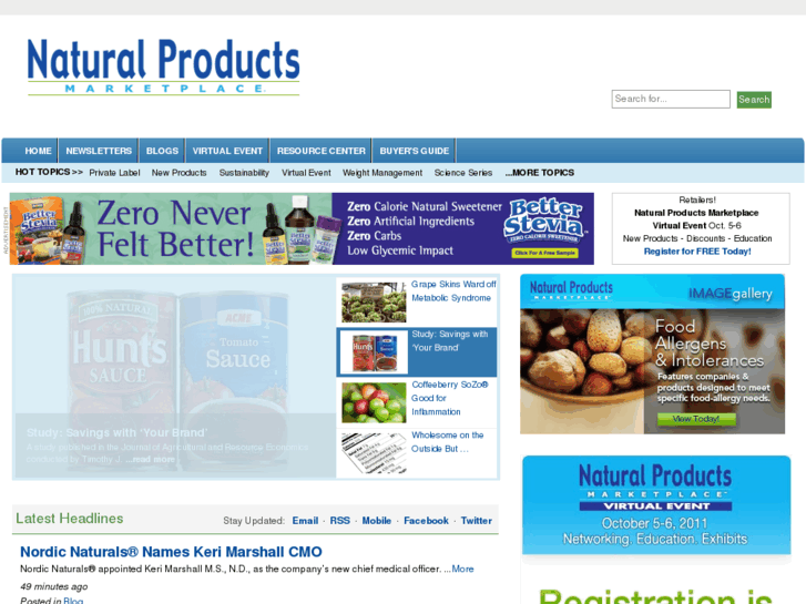 www.naturalproductsmarketplace.com