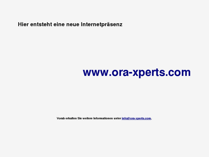 www.ora-xperts.com