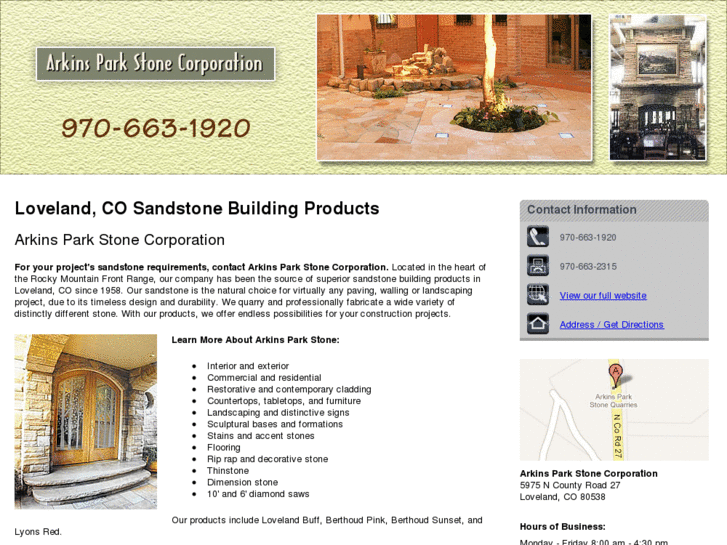 www.sandstoneproductscolorado.com