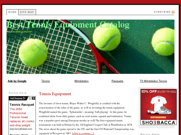 www.tenniscatalogue.com