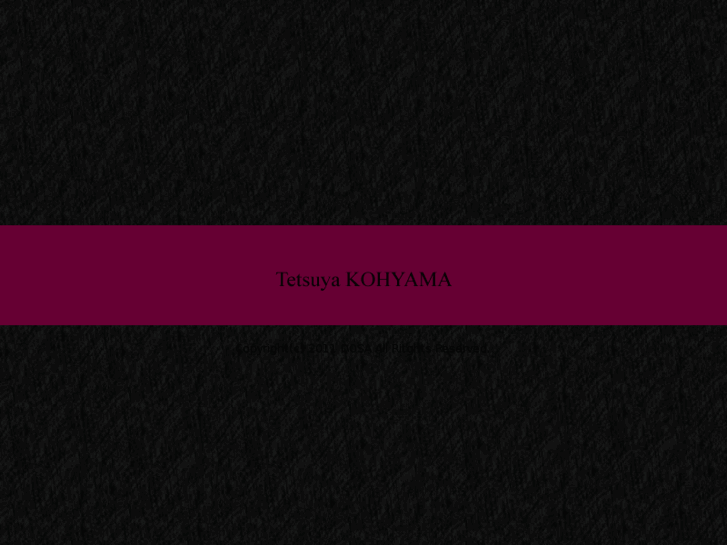 www.tetsuya-kohyama.com