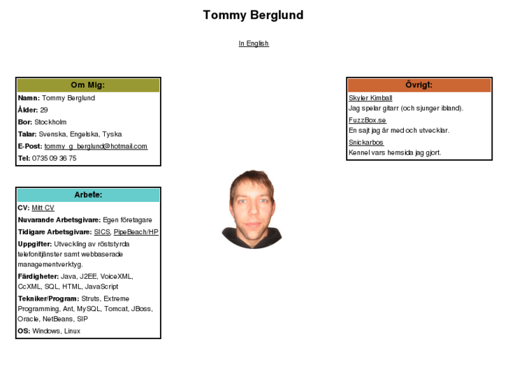 www.tommyberglund.com