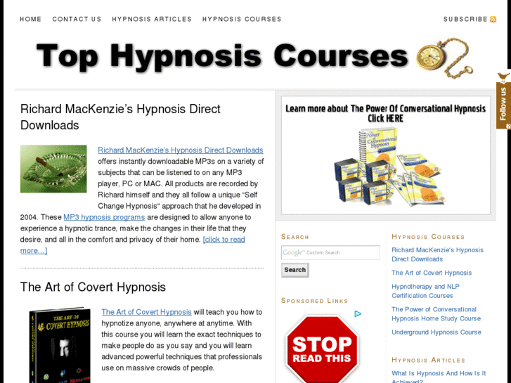 www.tophypnosiscourses.com