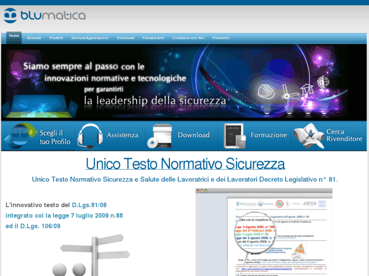 www.unicotestonormativosicurezza.it