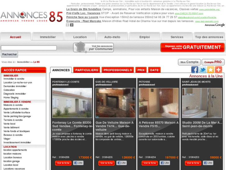 www.annonces85.fr