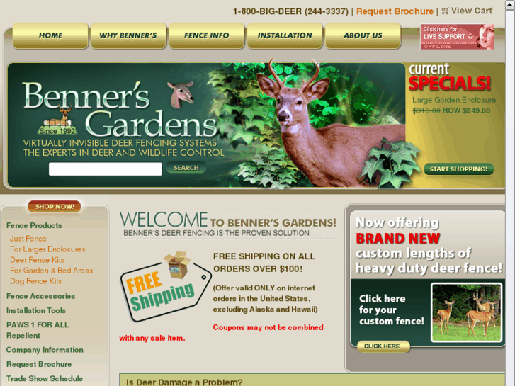 www.bennersgardens.com