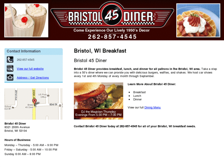 www.bristol45diner.net