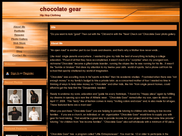 www.chocolategear1124.com