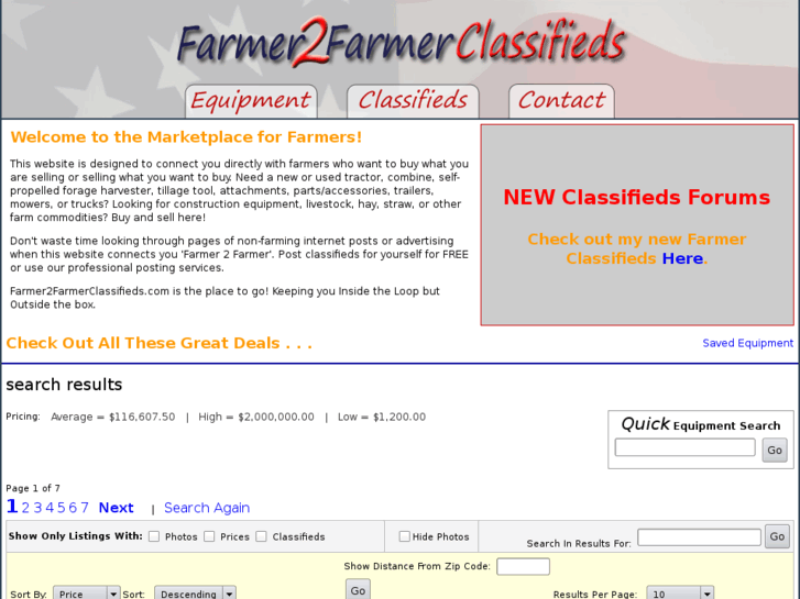 www.farmer2farmerclassifieds.com