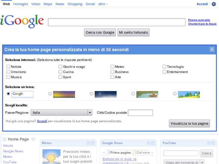 www.igoogle.it