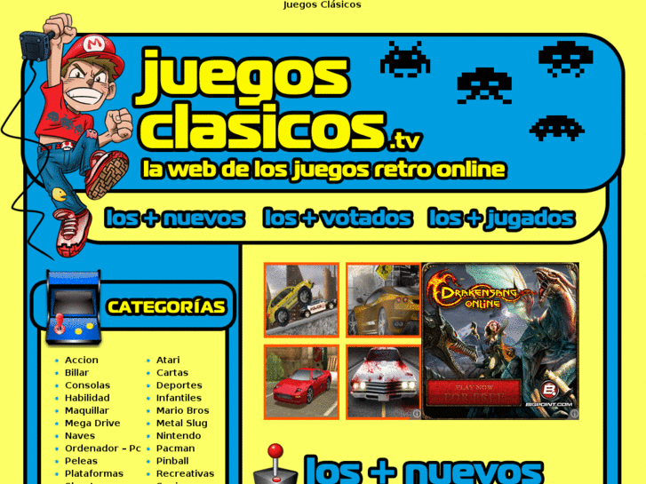 www.juegosclasicos.tv