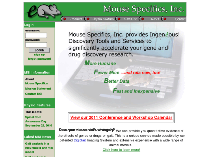 www.mousespecifics.com