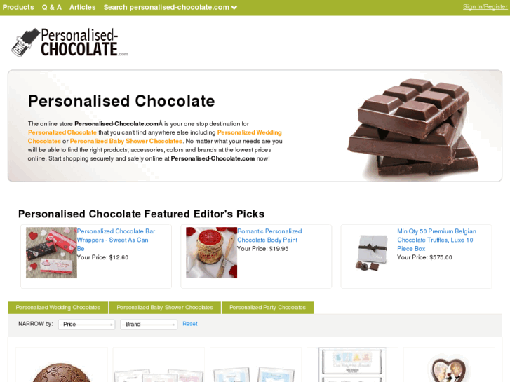 www.personalised-chocolate.com