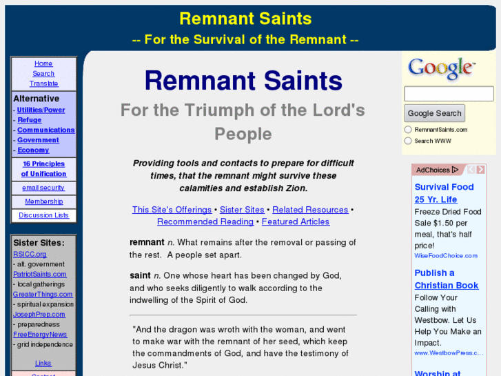 www.remnantsaints.com