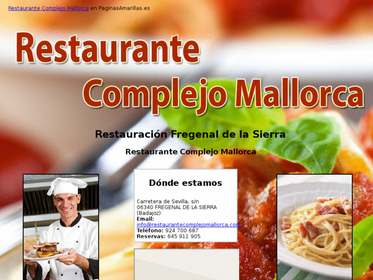 www.restaurantecomplejomallorca.com