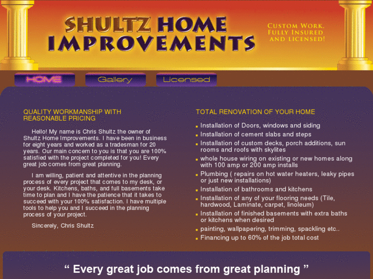 www.shultzhomeimprovements.com