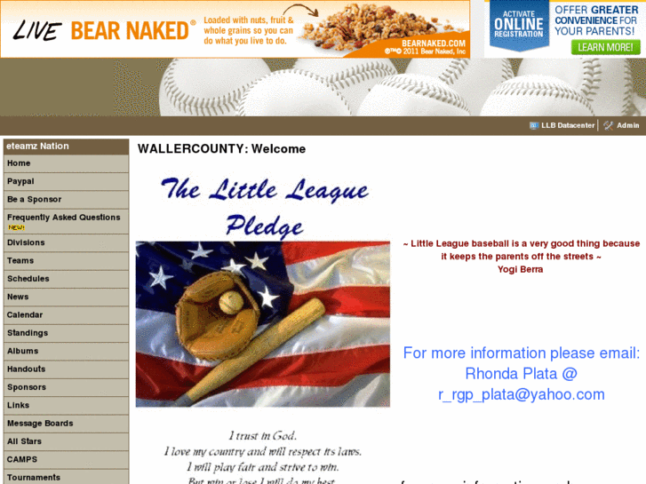 www.wallercountylittleleague.com